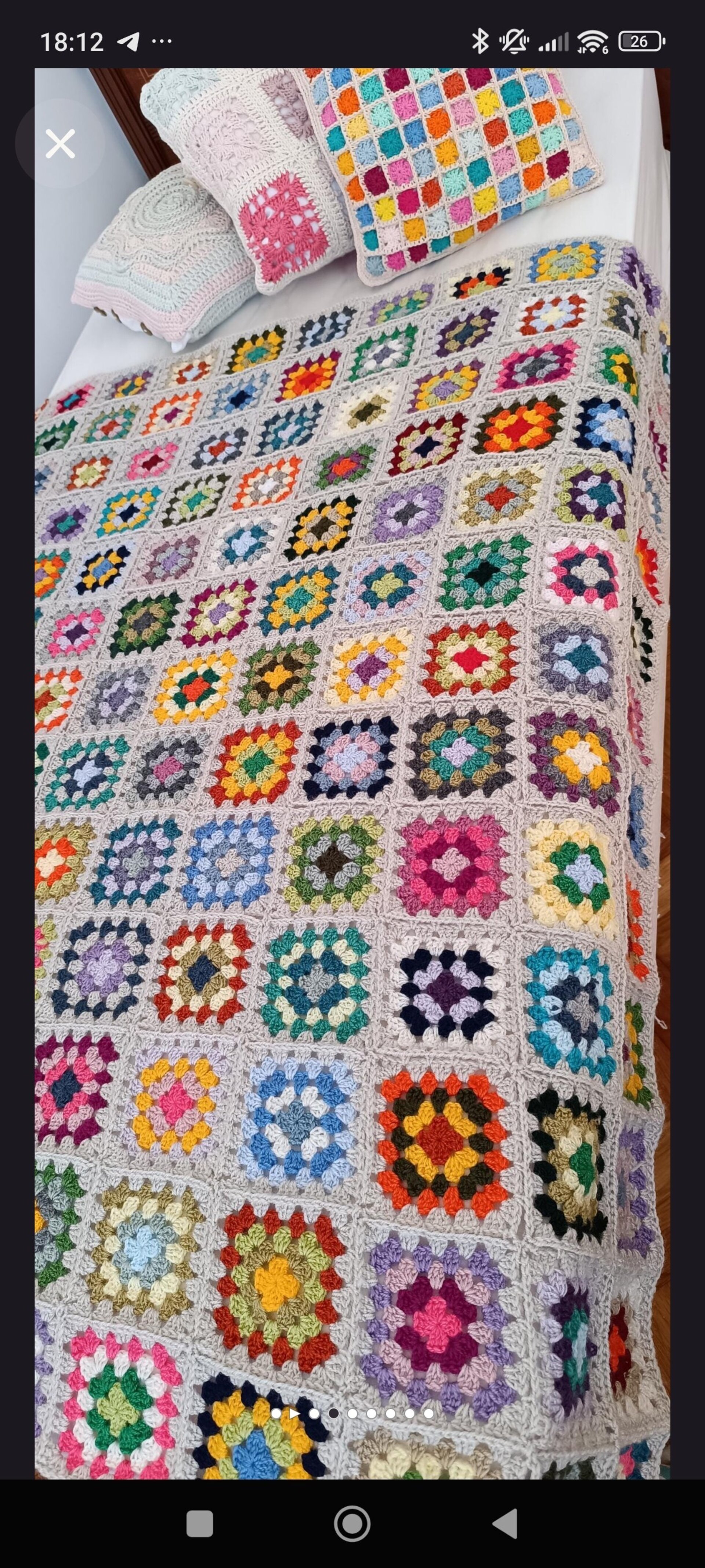 "Abuelita" super manta clásica Granny - 2